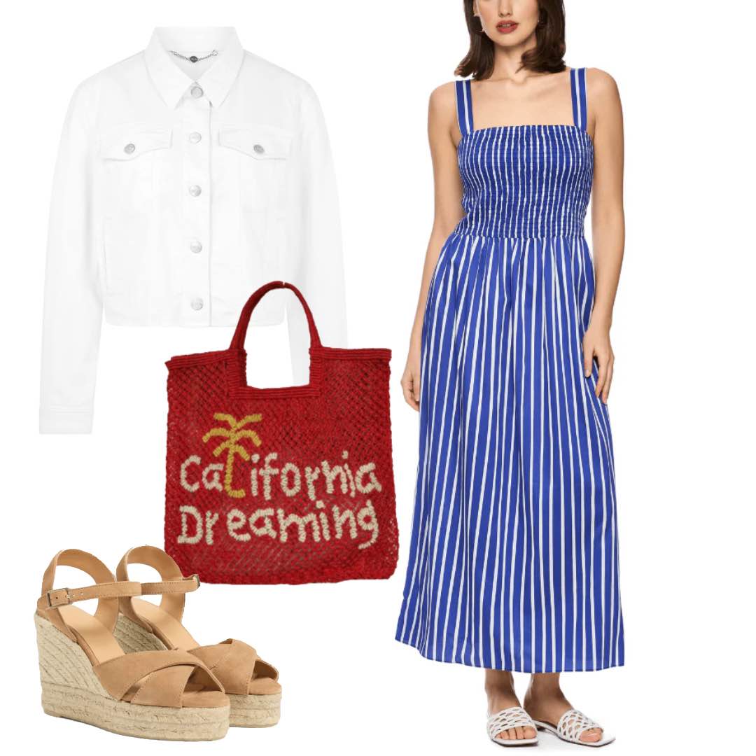 how-to-style-marc-cain-s-blue-dress