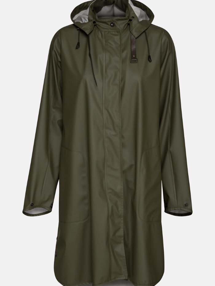 Ilse Jacobsen Coats and Jackets Ilse Jacobsen Army Raincoat RAIN71 410 izzi-of-baslow