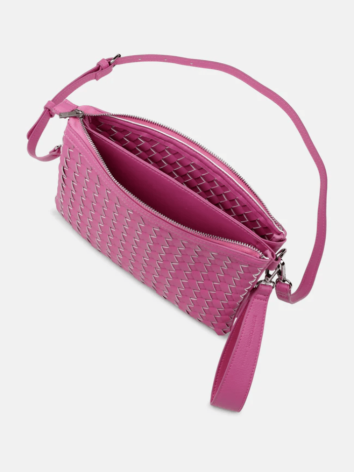 Ilse Jacobsen Handbags Ilse Jacobsen Shoulder Bag In Azalea Pink BAG08CB Col 399 izzi-of-baslow