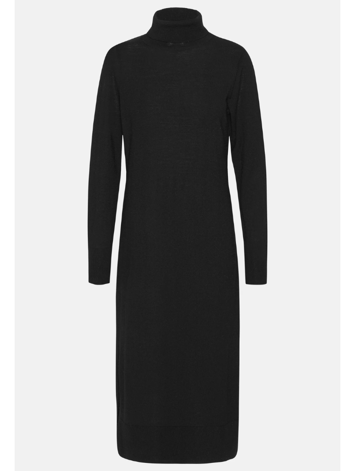 Ilse Jacobsen Black Long Knitted Dress WILMA4036 Izzi of Baslow Ilse Jacobsen Black Long Knitted Dress WILMA4036 Izzi of Baslow