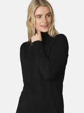 Ilse-Jacobsen-Black-Long-Jumper-Dress-WILMA4036-of-baslow