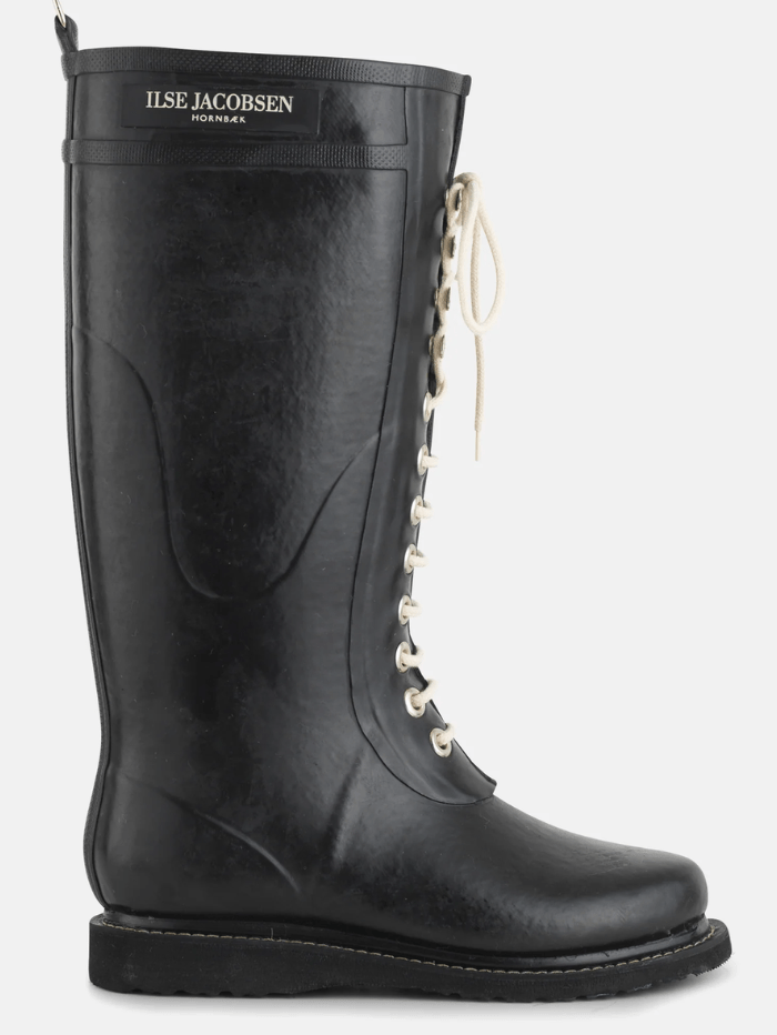 Ilse Jacobsen - Asymmetric Wellington Boots (Rub Swift 02) - Black main image 0