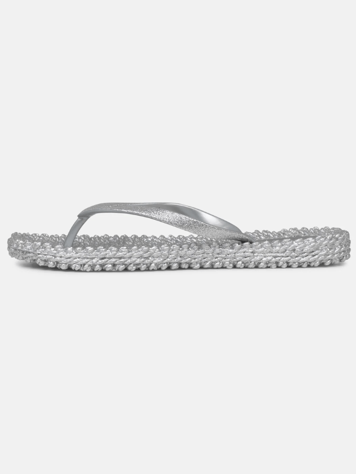 Ilse Jacobsen Shoes Ilse Jacobsen Flip Flops Silver CHEERFUL01 71 izzi-of-baslow