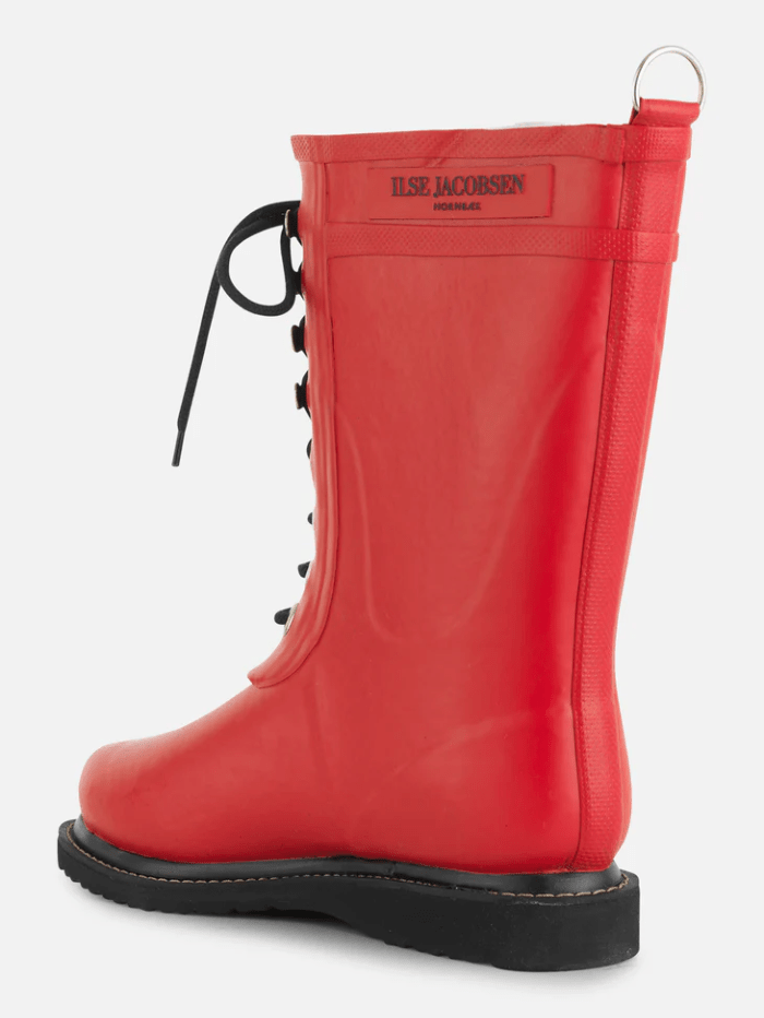 Ilse-Jacobsen-Medium-Length-Rubber-Lace-Up-Wellington-Boots-Deep-Red RUB 15 303 izzi-of-baslow