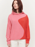 &-Isla-Annie-Red-And-Pink-Wave-Cashmere-Hoodie IF3C-026 izzi-of-baslow