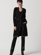 Joseph-Ribkoff-Black-Sweater-Knit-Coat-With-V-Shape-Neckline 234919 Col 11