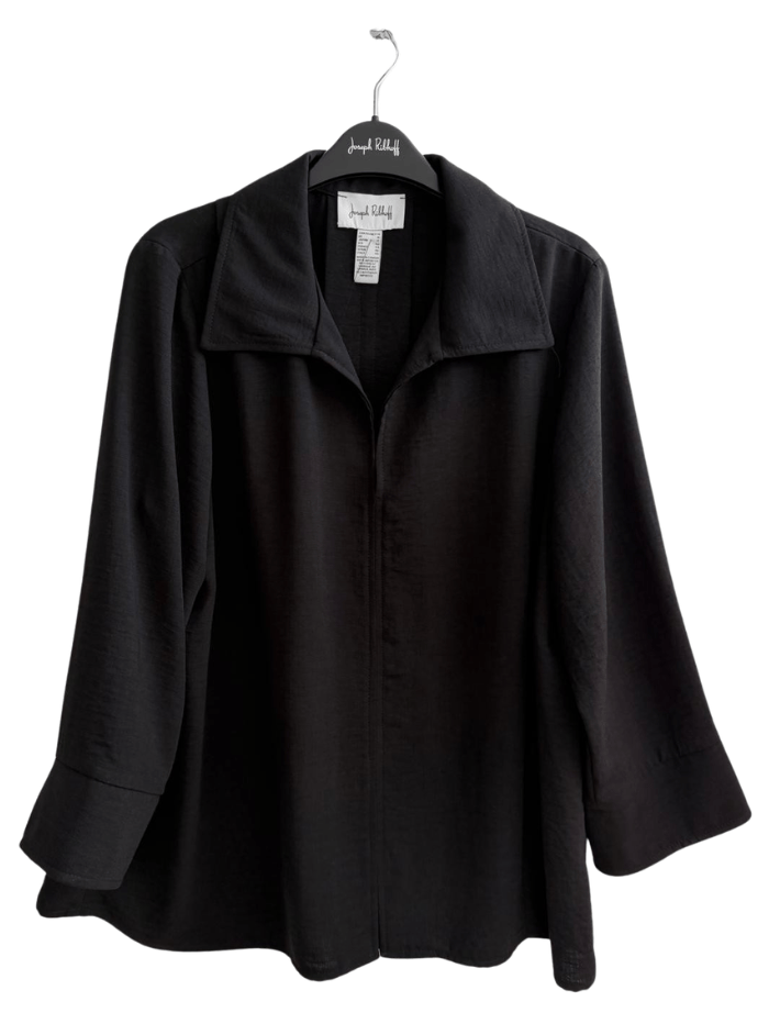 Joseph Ribkoff Tops 8 Joseph Ribkoff T V Neck Black Blouse 231263 11 izzi-of-baslow