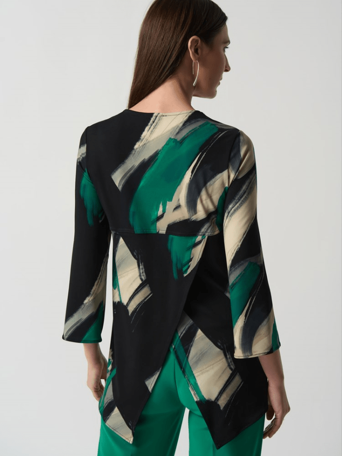 Joseph Ribkoff Tops Joseph Ribkoff Abstract Print Fit And Flare Tunic 233178 Col 178 izzi-of-baslow