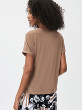 Joseph Ribkoff Camel Top With Studs 232024 3852 izzi-of-baslow