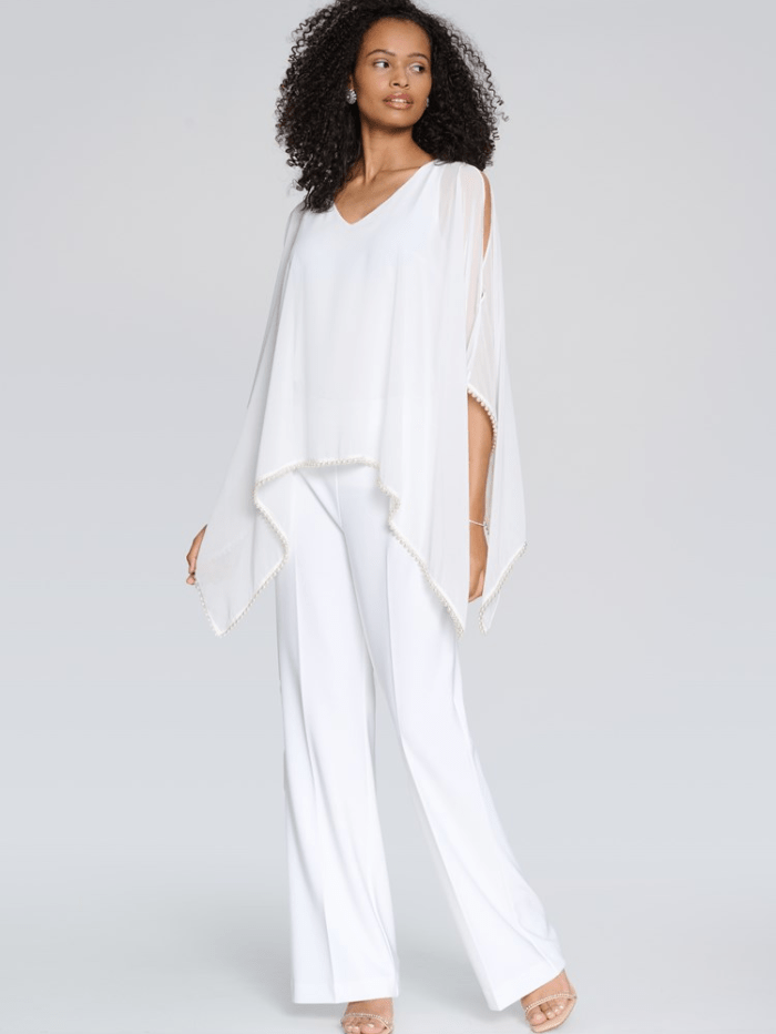 Joseph-Ribkoff-Chiffon-and-Silky-Knit-Poncho-Top-In-Vanilla-241715-Col-1761-izzi-of-baslow