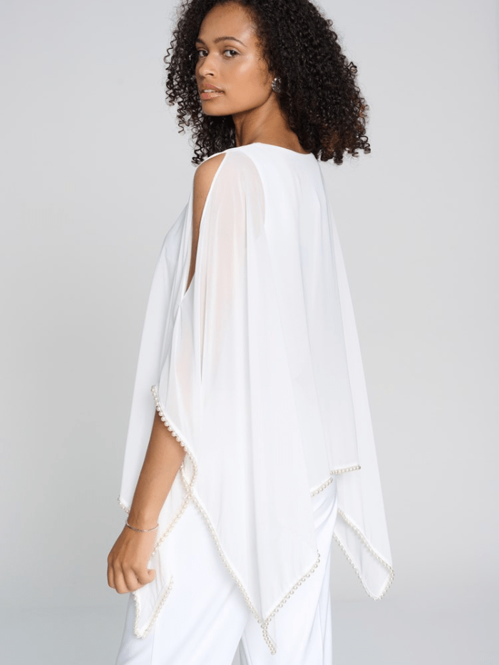 Joseph-Ribkoff-Chiffon-and-Silky-Knit-Poncho-Top-In-Vanilla-241715-Col-1761-izzi-of-baslow