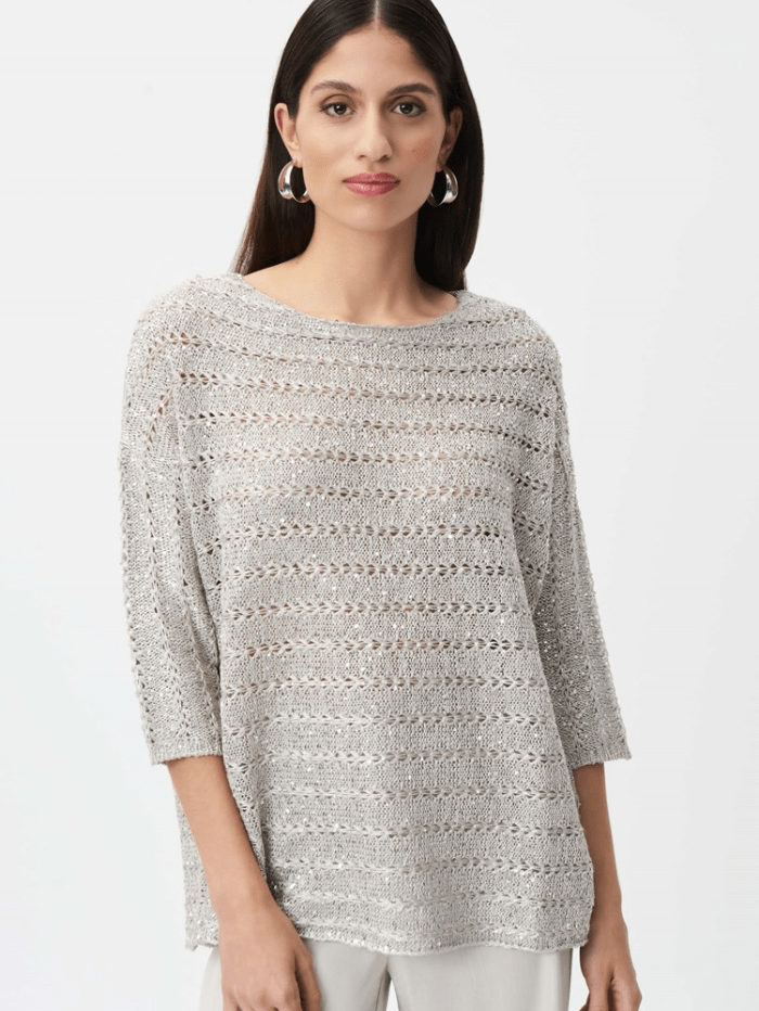 Joseph-Ribkoff-Moonstone-Knitted-Top 232920 3854 izzi-of-baslow