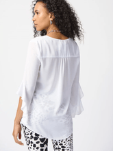 Joseph-Ribkoff-Off-White-Georgette-Top-With-Ruffled-Sleeves-241283-Col-34-izzi-of-baslow