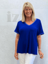 Joseph Ribkoff Tops Joseph Ribkoff Sapphire Blue Top 232024 2922 izzi-of-baslow