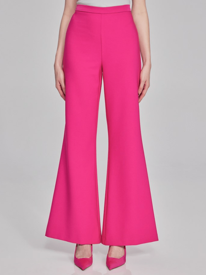 Joseph-Ribkoff-Lux-Twill-Flared-Trousers-In-Pink-241738-Col-4129-izzi-of-baslow
