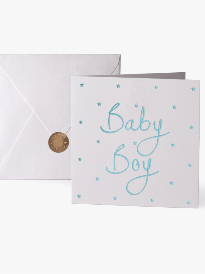 Katie Loxton Accessories One Size Katie Loxton T Greetings Card Baby Boy KLGC025 izzi-of-baslow