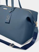 Katie Loxton Handbags One Size Katie Loxton Soft Air Force Blue Grey Weekend Holdall Bag KLB576 izzi-of-baslow