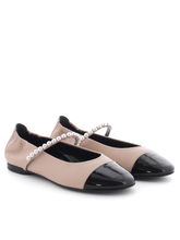 Kennel-&-Schmenger-BILLY-Flats-In-Nude-With-Pearl-Strap 31-14080-225-of-baslow