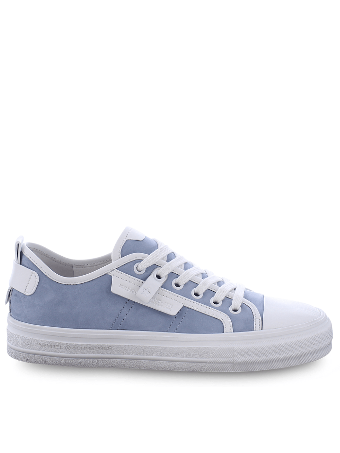 Kennel &amp; Schmenger Shoes Kennel &amp; Schmenger GANG Trainers In Sky Blue And White 31-24500-650 Col 001 izzi-of-baslow