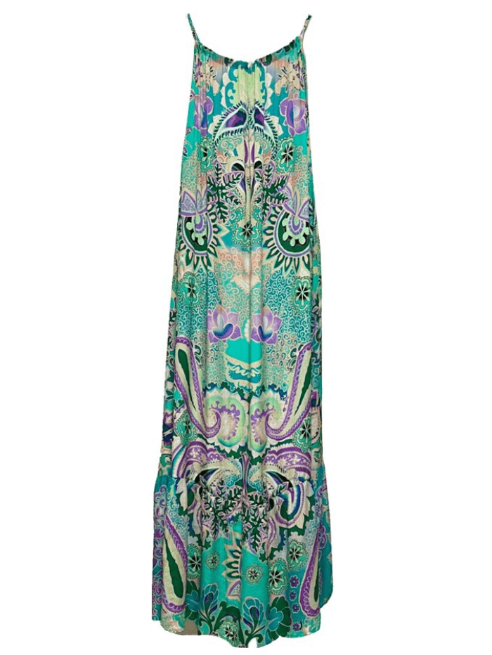 Lindsey-Brown-Bali-Aqua-Print-MIdi-Maxi-Kaftan-izzi-of-baslow