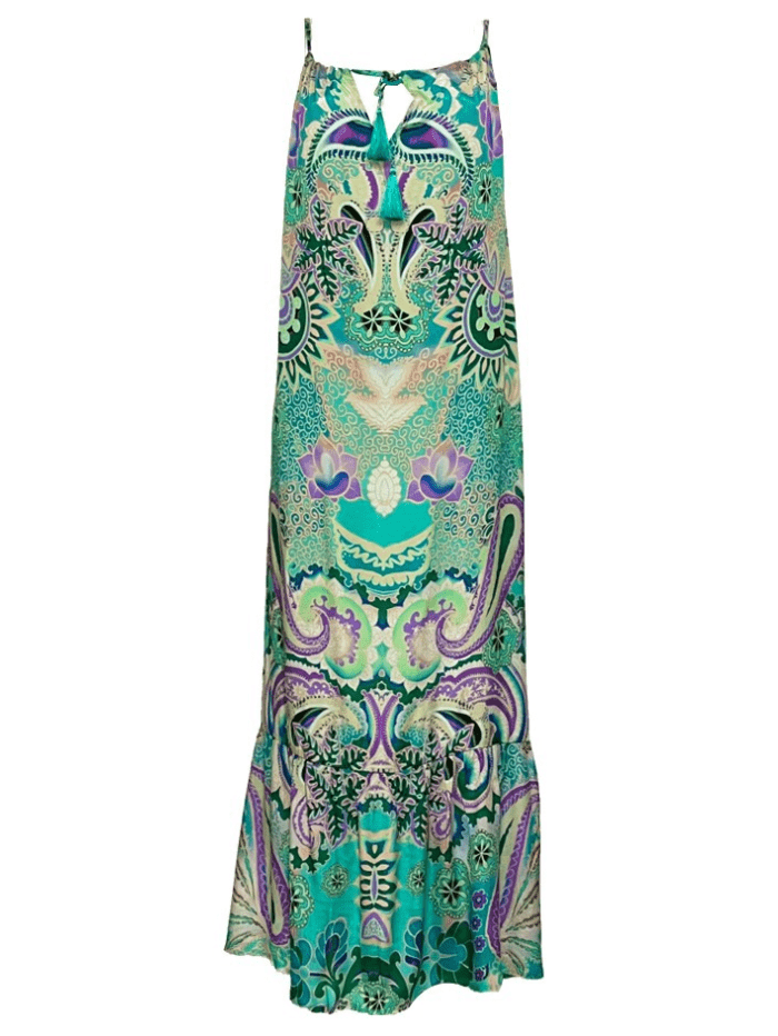 Lindsey-Brown-Bali-Aqua-Print-MIdi-Maxi-Kaftan-izzi-of-baslow