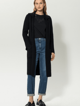 Luisa-Cerano-Black-Long-Wool-Blend-Coat 488326 5879 izzi-of-baslow