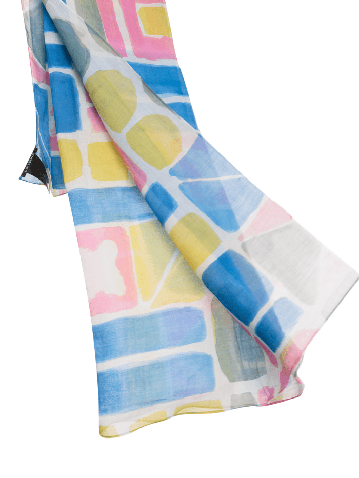 Luisa Cerano Dresses One Size Luisa Cerano Graphic Print Scarf 898776 3625 Col 1032 izzi-of-baslow