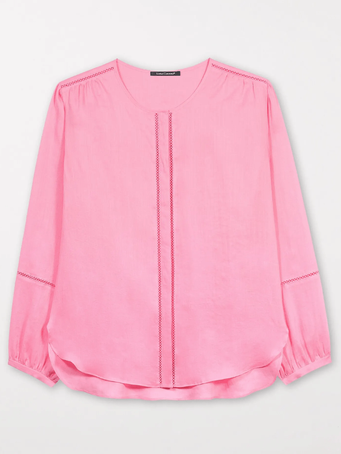Luisa-Cerano-Ramie-Blouse-298458-3500-In-Candy-Pink-Col-0445-izzi-of-baslow