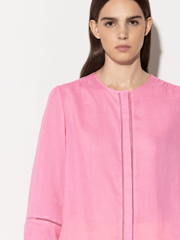 Luisa Cerano Azure Ramie Shirt 298331 3500 Col 0235