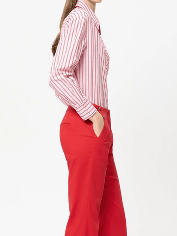 Luisa Cerano Women's Striped Shirt Blouse 238653 3812 Col 4354 main image 0