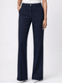 Luisa Cerano Trousers: Jeans 8/34 Luisa Cerano Navy Wide Leg Trousers 678481 3341 0294 izzi-of-baslow