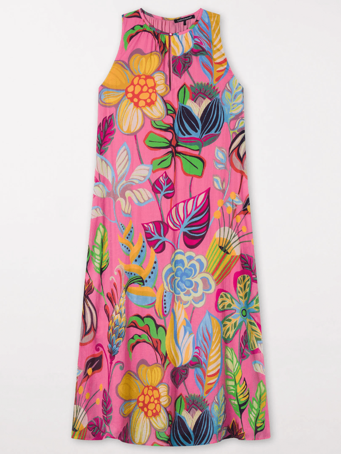 Luisa-Cerano-Midi-Dress-With-Caribbean-Print-798485-3623-izzi-of-baslow