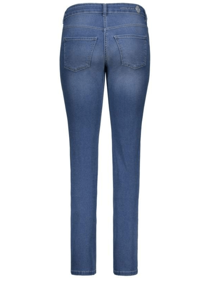 Mac Jeans Jeans Mac Dream 5401 Jeans Straight Leg D569 0355L Mid Blue Authentic izzi-of-baslow