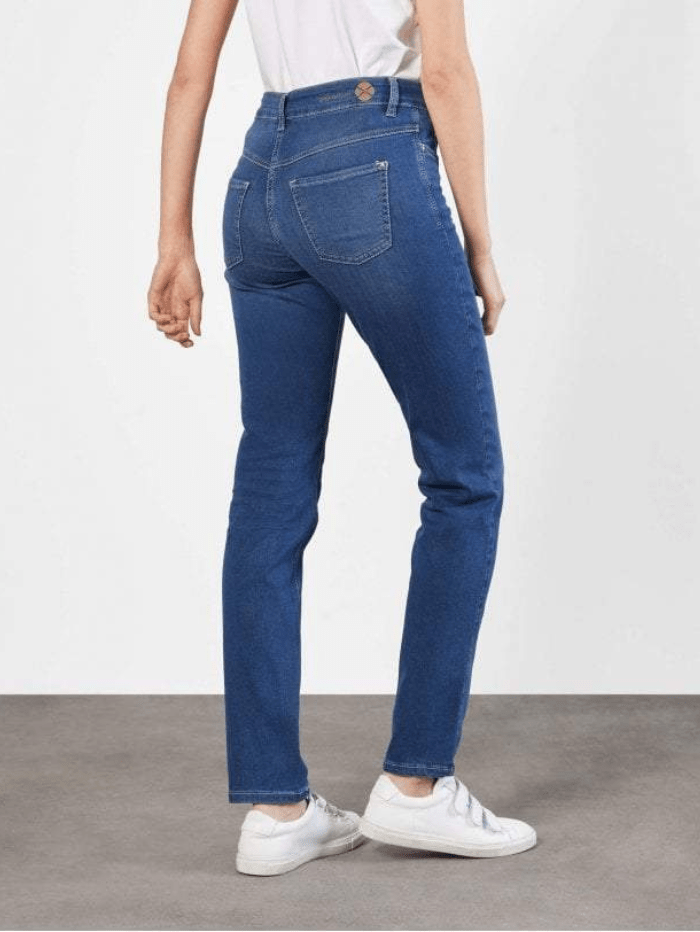 Mac Jeans Jeans Mac Dream 5401 Jeans Straight Leg D569 0355L Mid Blue Authentic izzi-of-baslow