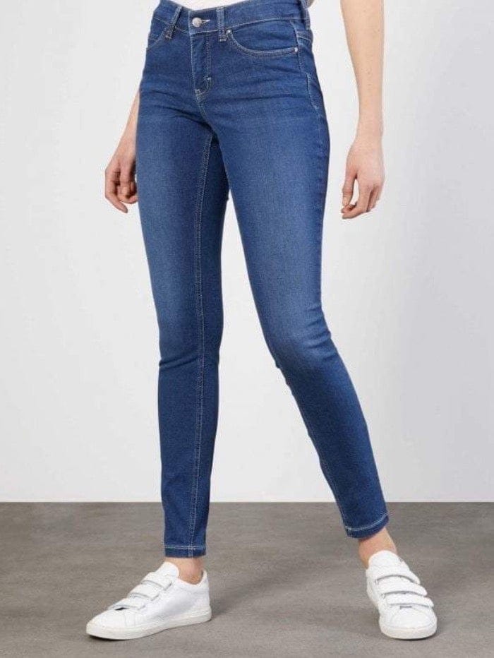 Mac Jeans Jeans Mac Dream Skinny 5402 0355L Jeans Mid Blue Authentic Wash D569 izzi-of-baslow