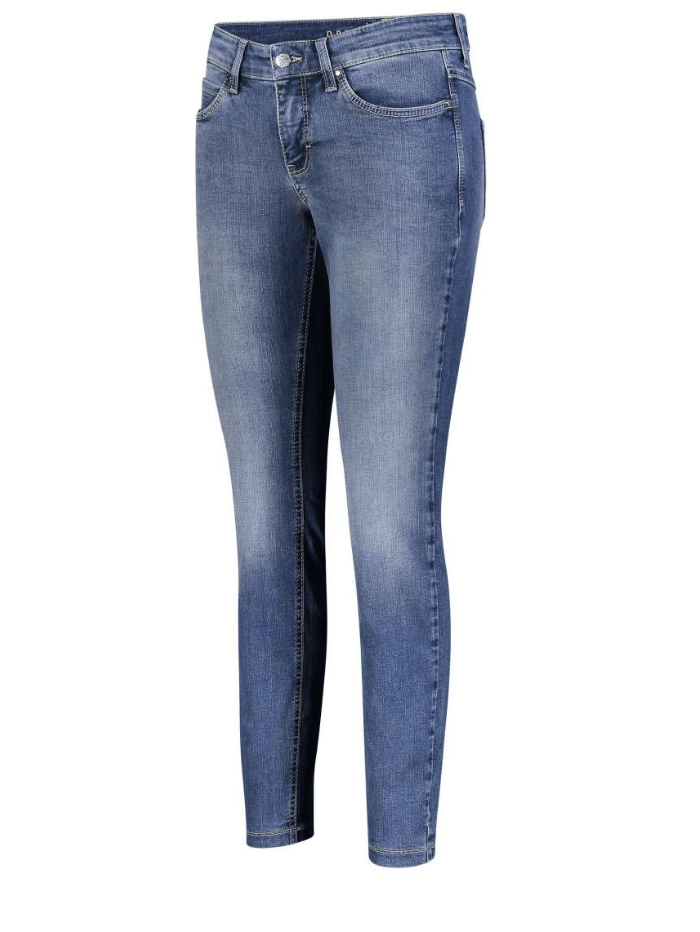 Mac Jeans Jeans Mac Skinny M Authentic Jeans In Summer Blue Wash 5457 90 0356L D432 izzi-of-baslow
