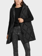 Marc-Cain-Additions-Black-Hooded-Quilted-Gilet VA 37.02 W72 COL 900 izzi-of-baslow