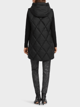 Marc-Cain-Additions-Black-Hooded-Quilted-Gilet VA 37.02 W72 COL 900 izzi-of-baslow