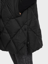 Marc-Cain-Additions-Black-Hooded-Quilted-Gilet VA 37.02 W72 COL 900 izzi-of-baslow