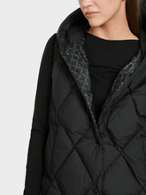 Marc-Cain-Additions-Black-Hooded-Quilted-Gilet VA 37.02 W72 COL 900 izzi-of-baslow