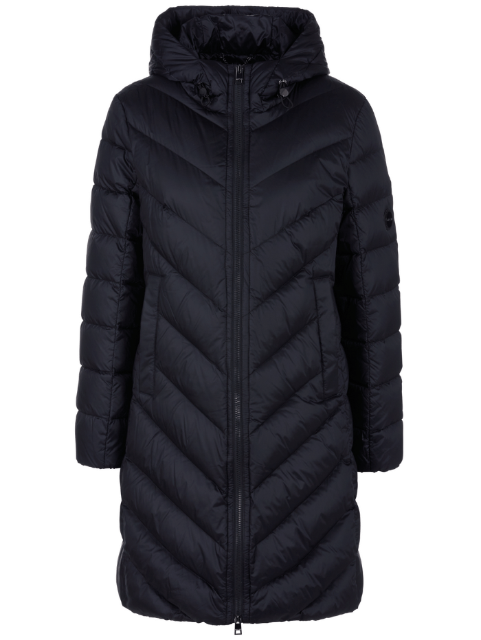 Marc Cain Additions Coats and Jackets Marc Cain Additions Quilted Coat With Hood VA 11.02 W71 COL 900 izzi-of-baslow