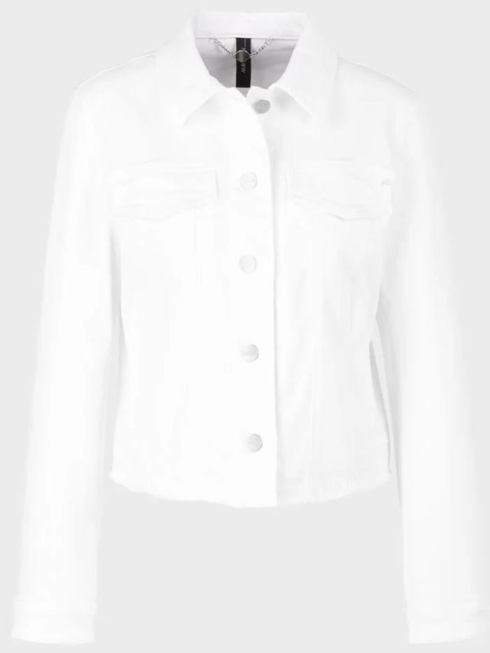 Marc-Cain-Additions-White-Denim-Jacket-WA 31.20 D50 COL 100 izzi-of-baslow