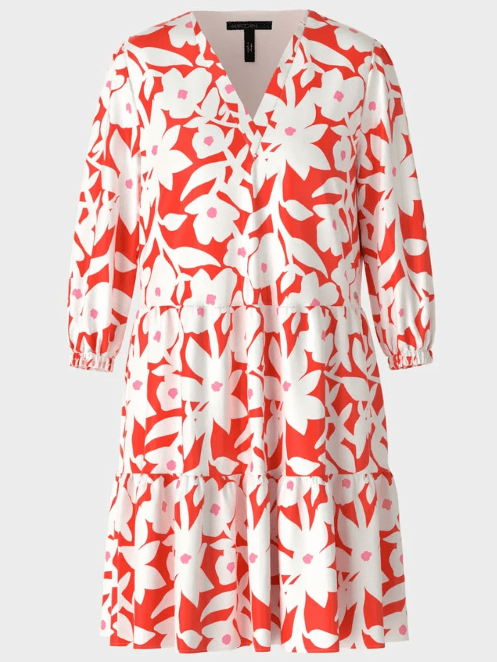 Marc Cain Additions Short Tiered Dress WA 21.12 W18 COL 223 Izzi of Baslow Marc Cain Additions Short Tiered Dress WA 21.12 W18 COL 223 Izzi of Baslow
