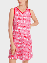 Marc-Cain-Additions-Sleeveless-Dress-With-Overprint-WA 21.14 J31-COL-252 izzi-of-baslow