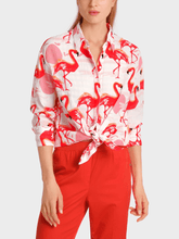 Marc-Cain-Additions-Cotton-Shirt-Blouse-With-Print-WA 51.04 W19 COL 252 izzi-of-baslow