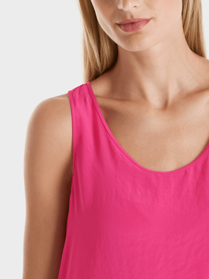 Marc Cain Additions Tops Marc Cain Additions Sleeveless Top In Pink WA.61 01 W76 COL 245 izzi-of-baslow