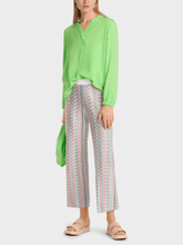 Marc-Cain-Additions-Blouse-With-V-Neck-In-Apple-Green-WA 51.03 W39-COL-531-izzi-of-baslow