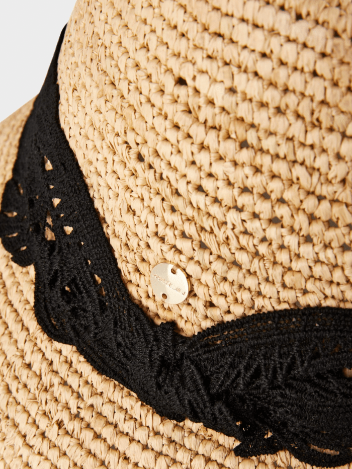 Marc Cain Collections Accessories One Size / 620 Marc Cain Collections Raffia Hat UC H1.05 Z31 COL 620 izzi-of-baslow