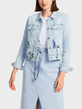 Marc Cain Collections Coats and Jackets Marc Cain Collections Light Denim Jacket WC 31.02 D04 COL 350 izzi-of-baslow
