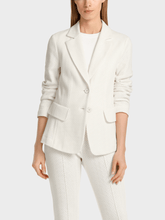 Marc-Cain-Collections-Slim-Fit-Knitted-Blazer-In-Off-White WC 34.11 J43 COL 110 izzi-of-baslow